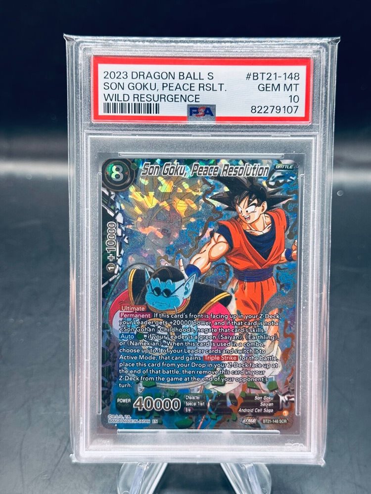 2023 Dragon Ball SWild Resurgence Son Goku Peace Resolution