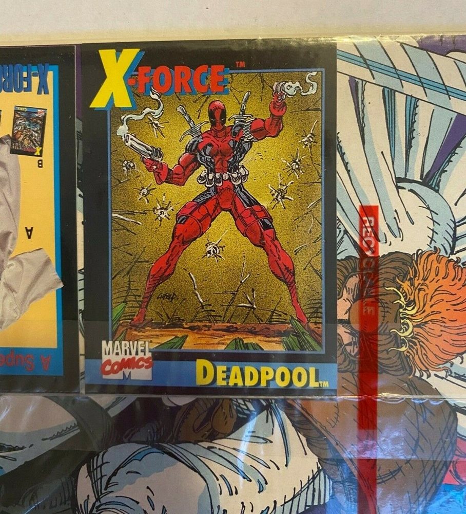 X-Force #1 Polybagged w/ Deadpool Trading Card - Sealed