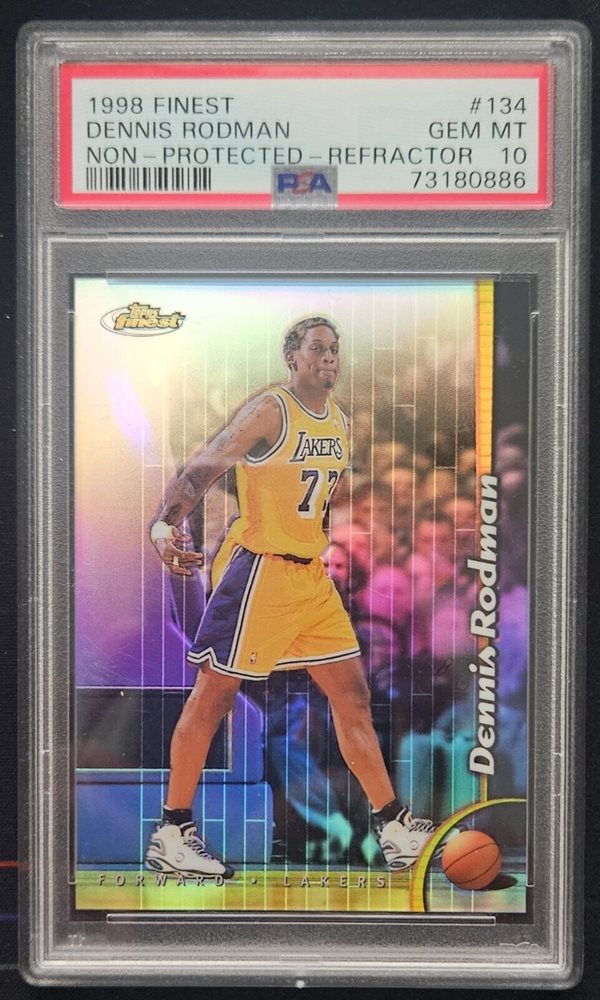 Auction Prices Realized Basketball Cards 1998 FINEST Dennis Rodman