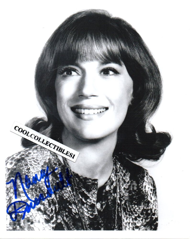 Nancy Dussault Too Close For Comfort Signed 8x10 Blac