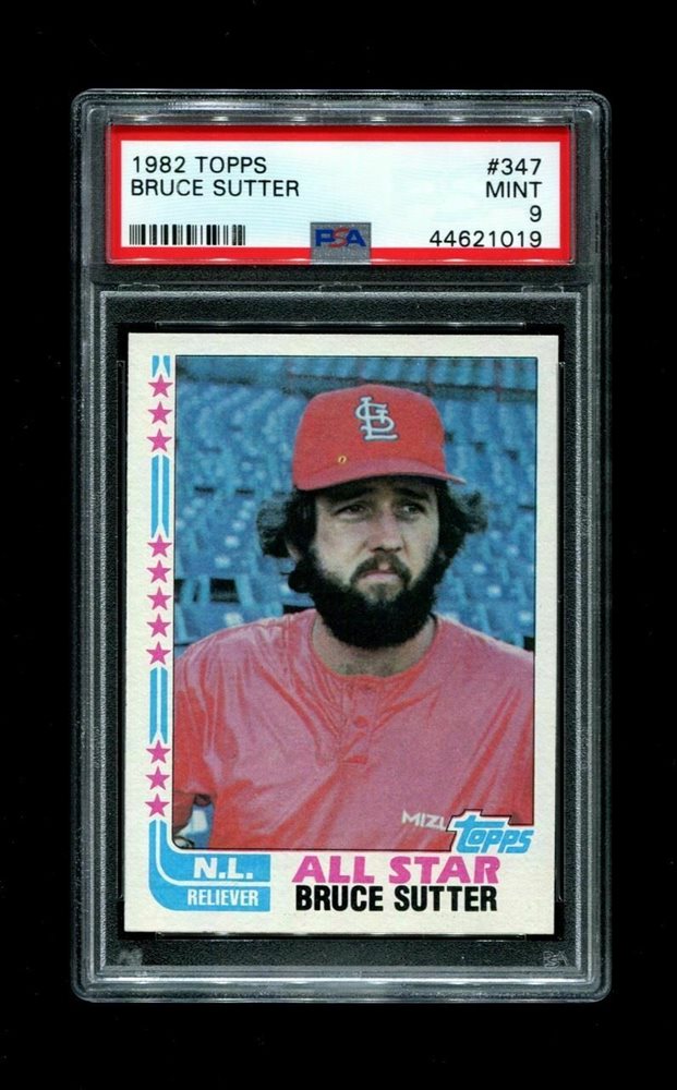 Auction Prices Realized Baseball Cards 1982 Topps Bruce Sutter