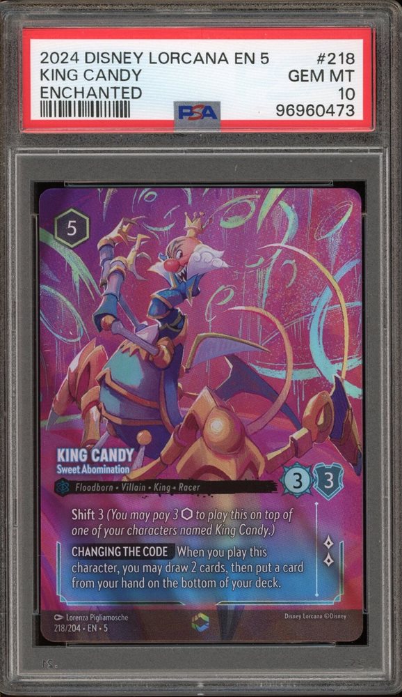 PSA10DISNEY LORCANA アラジン エンチャント482 PSA10DISNEY LORCANAシア・カーン #212 387 - メルカリ
