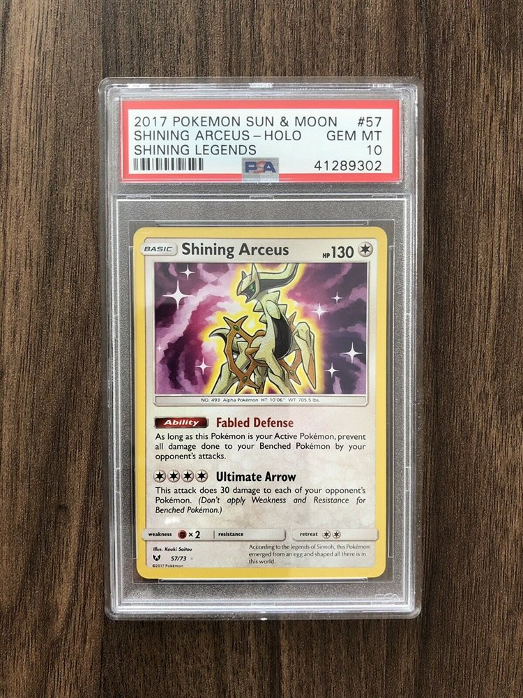 pokemon card shining arceus Pokemon