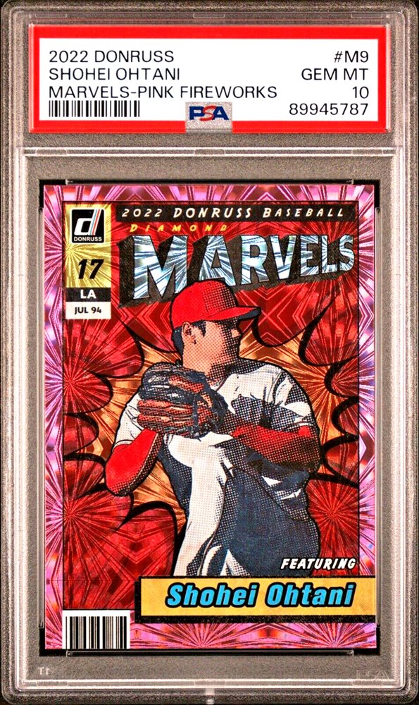 その他 MLB Shohei Ohtani Donruss PSA10 Auction Prices Realized Baseball Cards 2022 PANINI DONRUSS