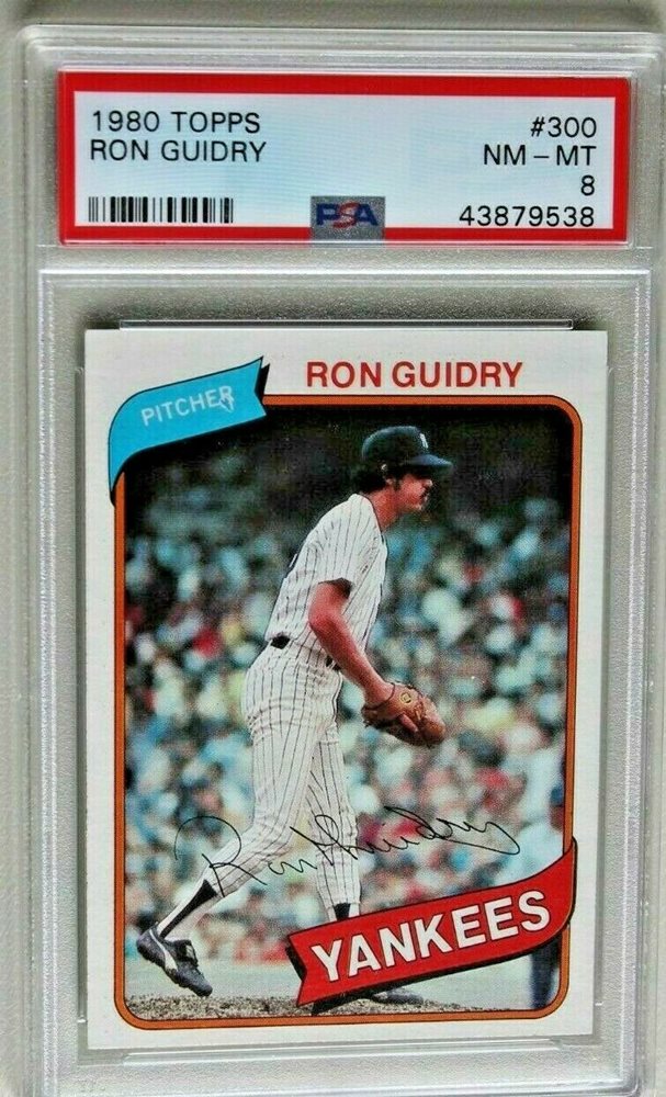 Auction Prices Realized Baseball Cards 1980 Topps Ron Guidry