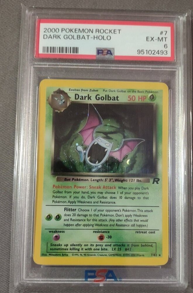 ポケモン Dark Golbat 50 HP Team Rocket PSA品質 ポケモン Dark Golbat 50 HP Team Rocket PSA品質 - メルカリ