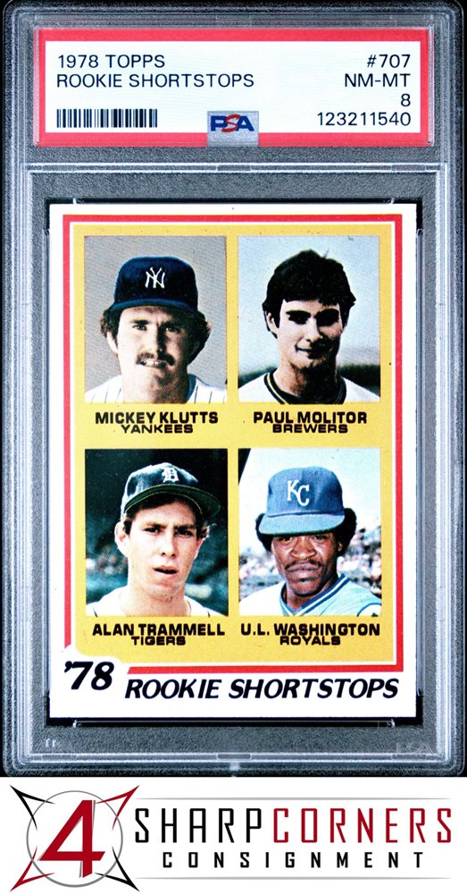 メジャーです Auction Prices Realized Baseball Cards 1978 TOPPS Rookie Shortstops