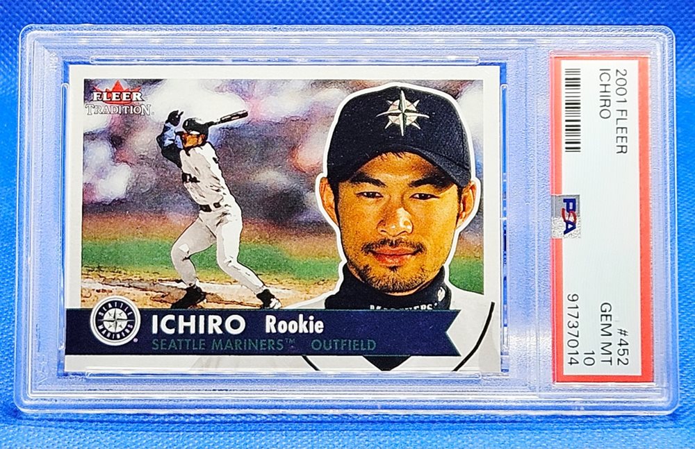 2001 FLEER E-X ICHIRO イチロー シリアルNo.あり！ 2001 FLEER E-X