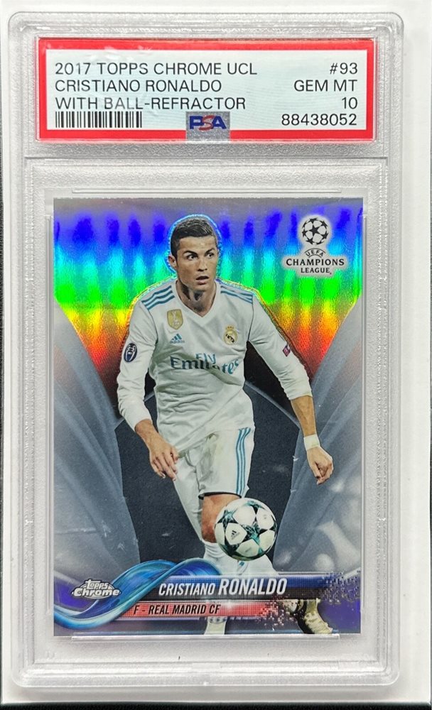 その他 PSA10 2017 TOPPS CHROME UCL RONALDO 2017 Topps Chrome UEFA Champions League Cristiano Ronaldo