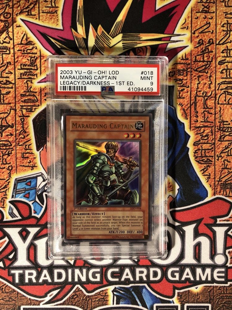 Best Trade in Prices Marauding Captain LOD 018 Ultra Rare Yugioh Best