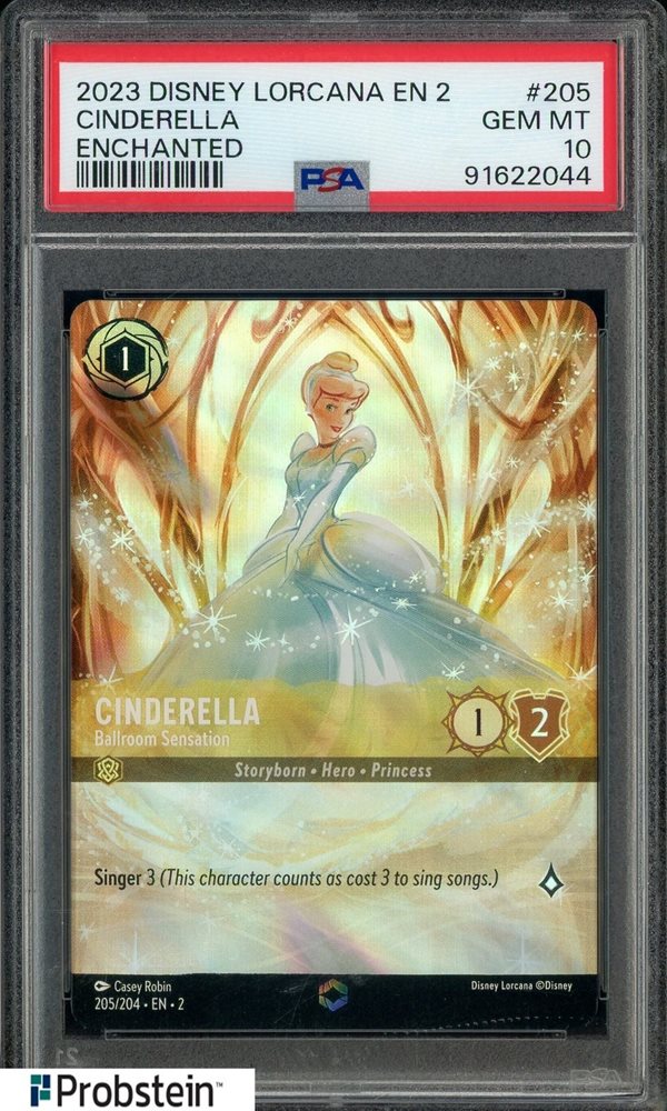 シンデレラ　エンチャンテッド　Cinderella psa10 CINDERELLA PSA 10 2023 Weiss Schwarz Disney 100 Dds/S104-079