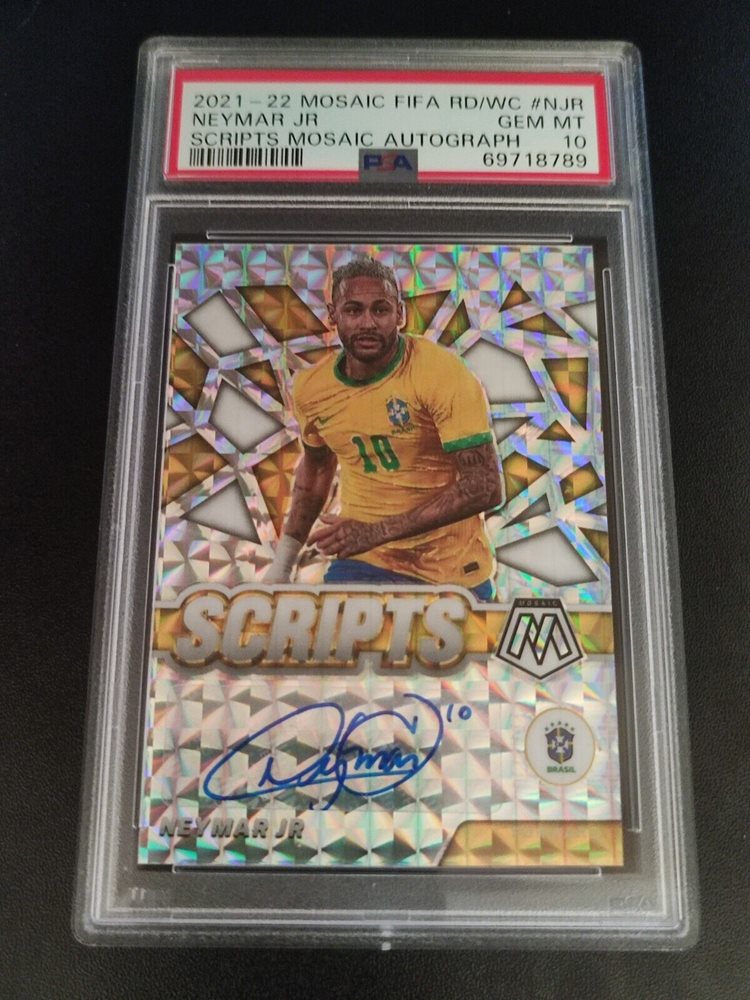 2022 Panini Mosaic Neymar Auto（eBay Auction Item