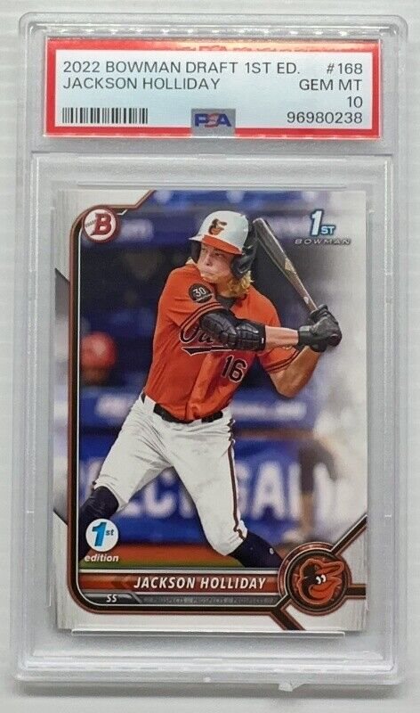 ゲームセンター・ゲームカード BOWMAN STERLING JACKSON HOLLIDAY Jackson Holliday 2022 Bowman Draft #BDC-168 Chrome