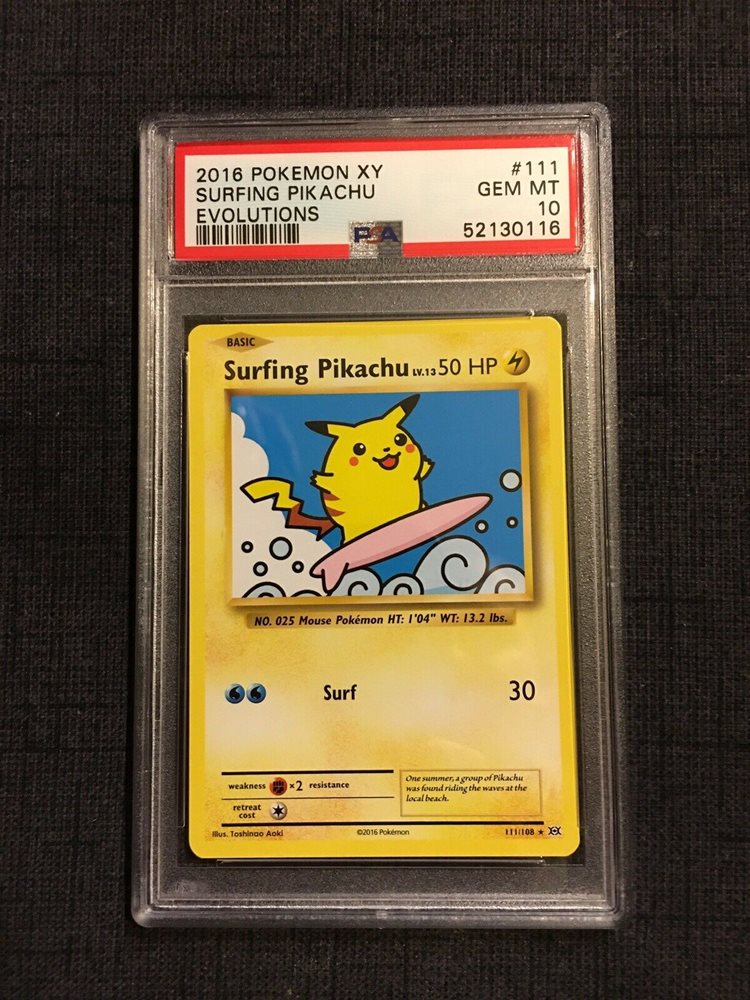 Pika Surfing Pikachu 2001 Pokemon Card Web 1st ED Japanese 025