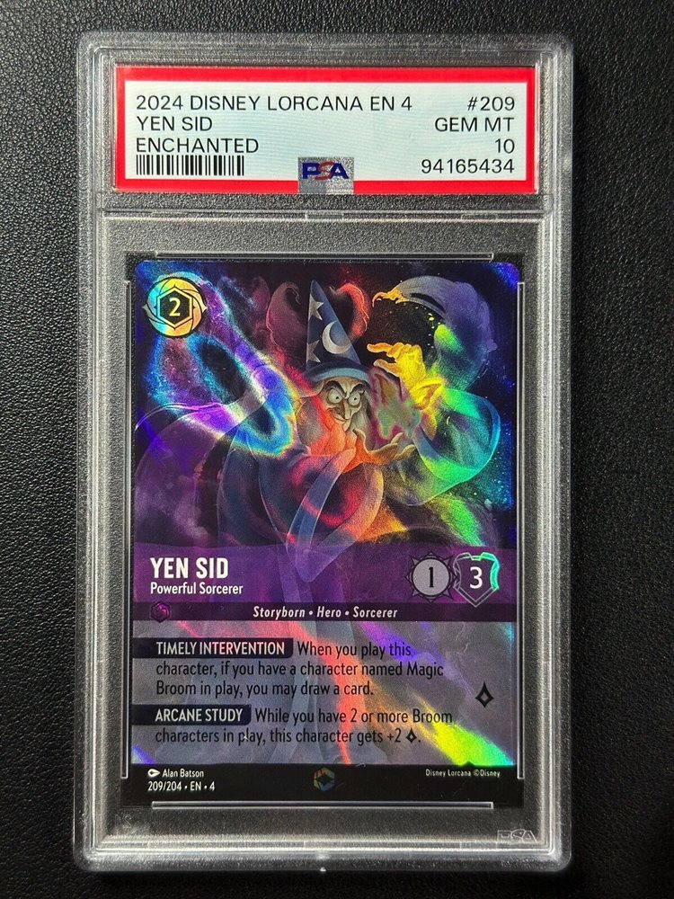 PSA10 DISNEY LORCANA イェン・シッド #2093216 Auction Prices
