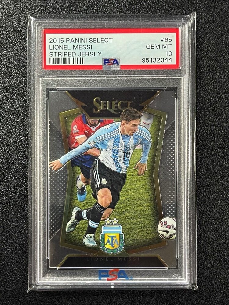 2015 PANINI LIONEL MESSI メッシ 世界99枚限定 2015-16 Panini Select First Team Purple Prism Prime Patch
