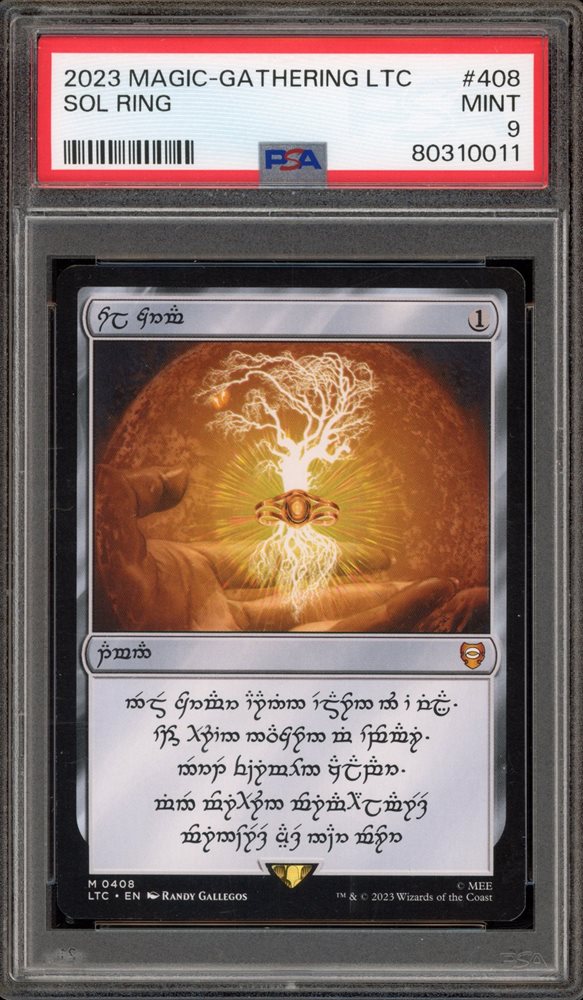 【PSA10】SOL RING My Sol Ring came back a PSA 10 🥳 : r/MagicCardPulls