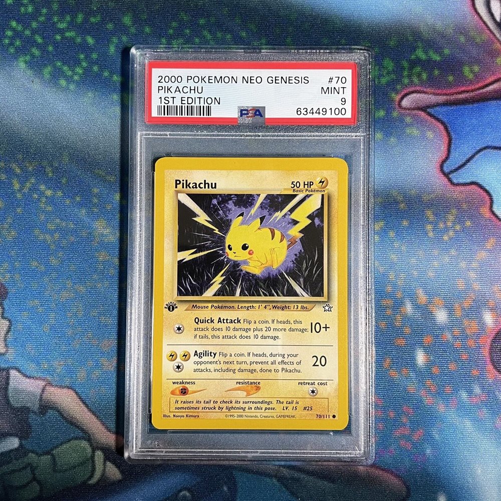 eBay Auction Item 144972906527 Tcg Cards 2000 Pokemon Neo Genesis