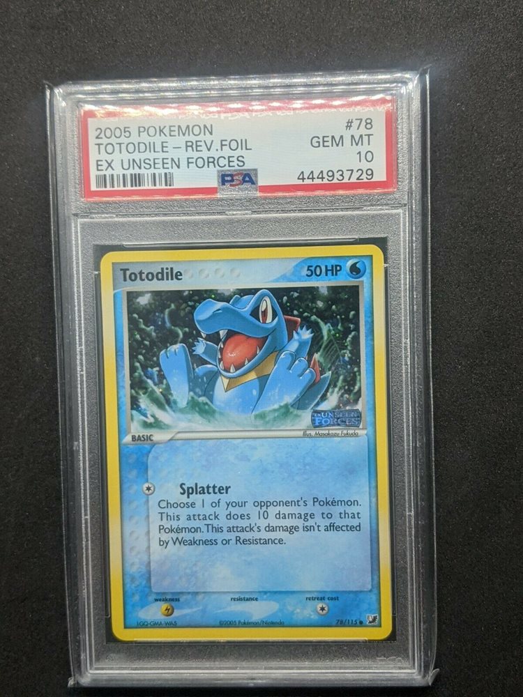 eBay Auction Item 373469037492 TCG Cards 2005 Pokemon EX Unseen Forces