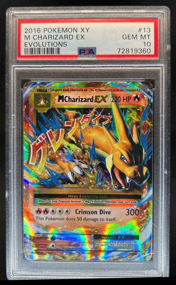 M CHARIZARD Mリザードン　メガバトル　PSA10 Auction Prices Realized Tcg Cards 2014 POKEMON JAPANESE M