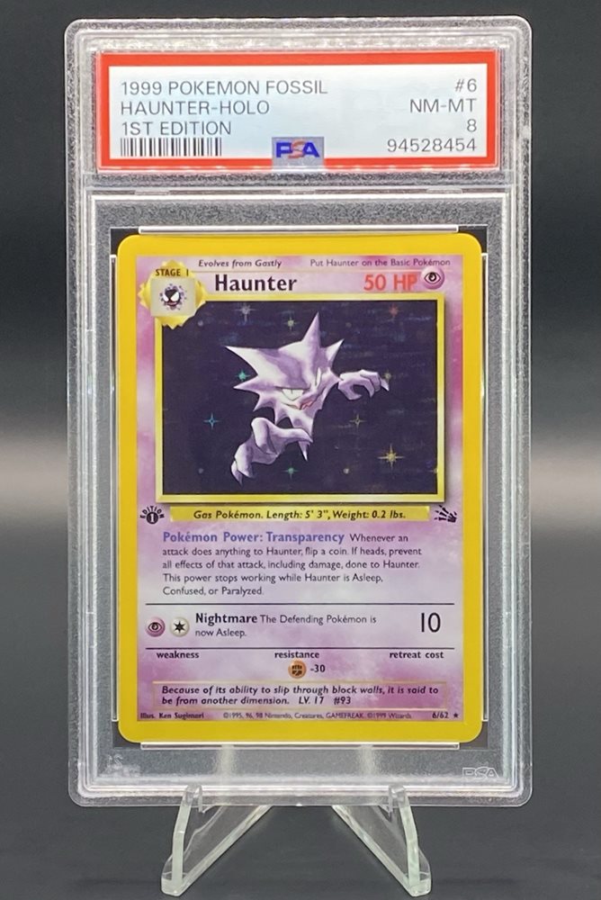 ポケモン Haunter ポケモンカード Fossil Deck PSA品質 Haunter 6/62 Fossil 1st Edition Holographic Rare Pokemon