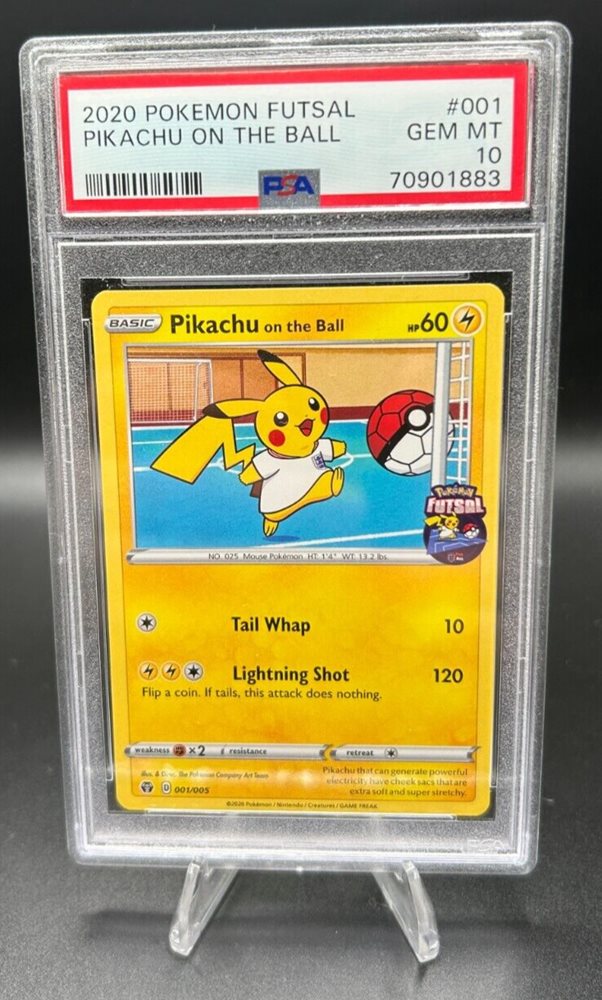 ポケモンカードゲーム Pokemon Futsal Pikachu on the Ball Pikachu on the Ball - (Pokemon Futsal) 001/005 Miscellaneous
