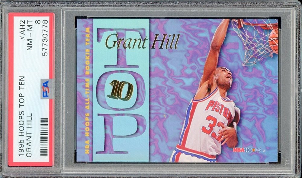 eBay Auction Item 134259966896 Basketball Cards 1995 Hoops Top Ten