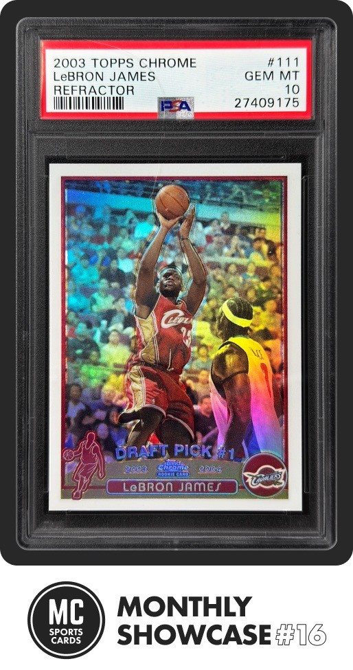 シングルカード 2003 Topps Chrome LeBron James #111 LeBron James 2003 Topps Chrome #111 Base Price Guide