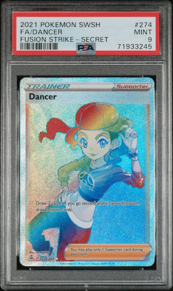 dancer pokemon card Amazon.com: Dancer - 259/264 - Full Art Ultra Rare - Sword & Shield main image 0