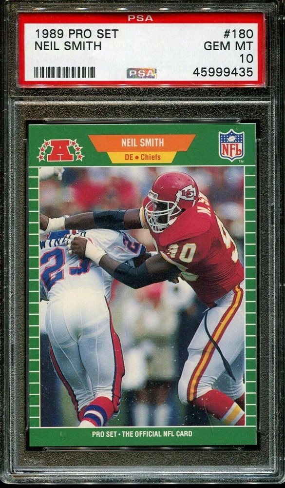 Auction Prices Realized Football Cards 1989 Pro Set Neil Smith