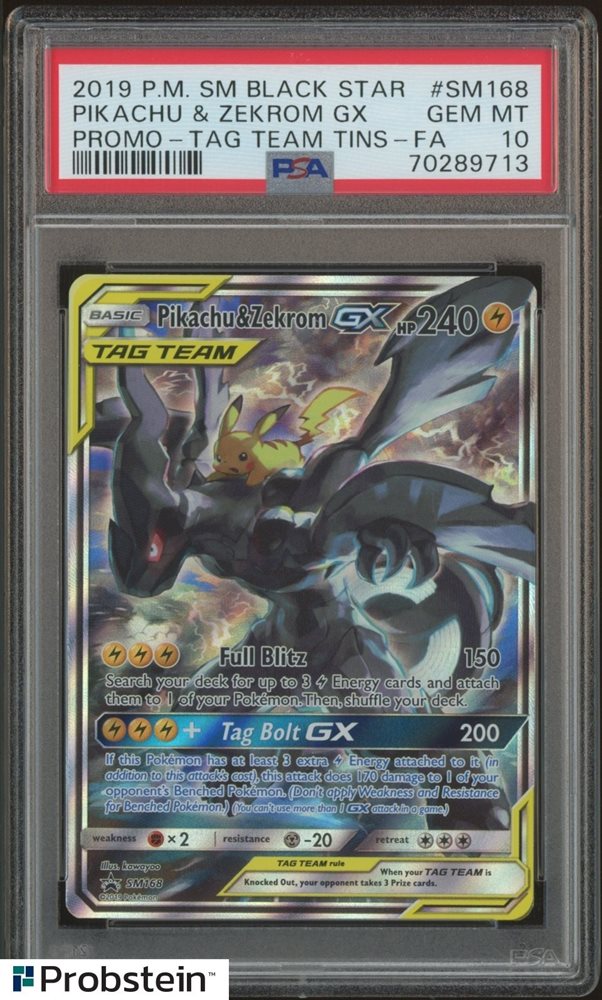 Auction Prices Realized Tcg Cards 2019 POKEMON SM BLACK STAR