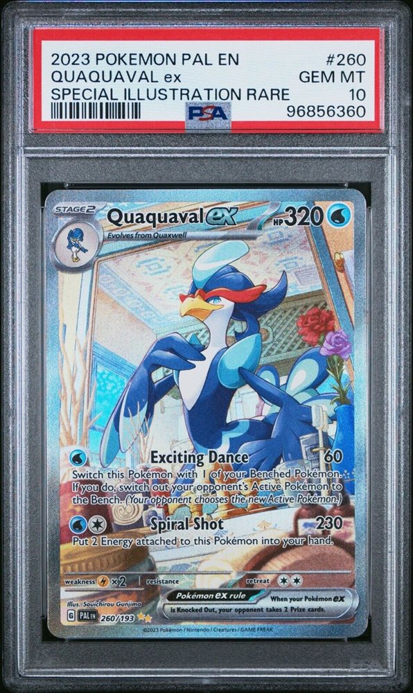 quaquaval pokemon card price Quaquaval ex - 235/193 Full Art Ultra Rare