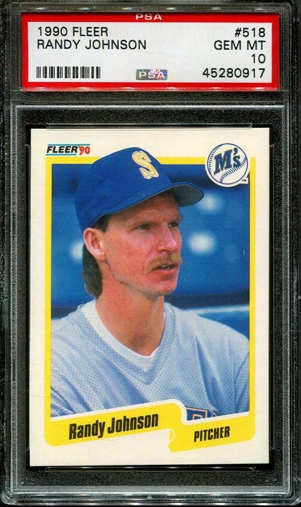 Auction Prices Realized Baseball Cards 1990 Fleer Randy Johnson