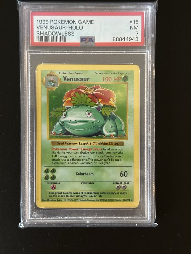 Auction Prices Realized Tcg Cards 1999 POKEMON GAME Venusaur