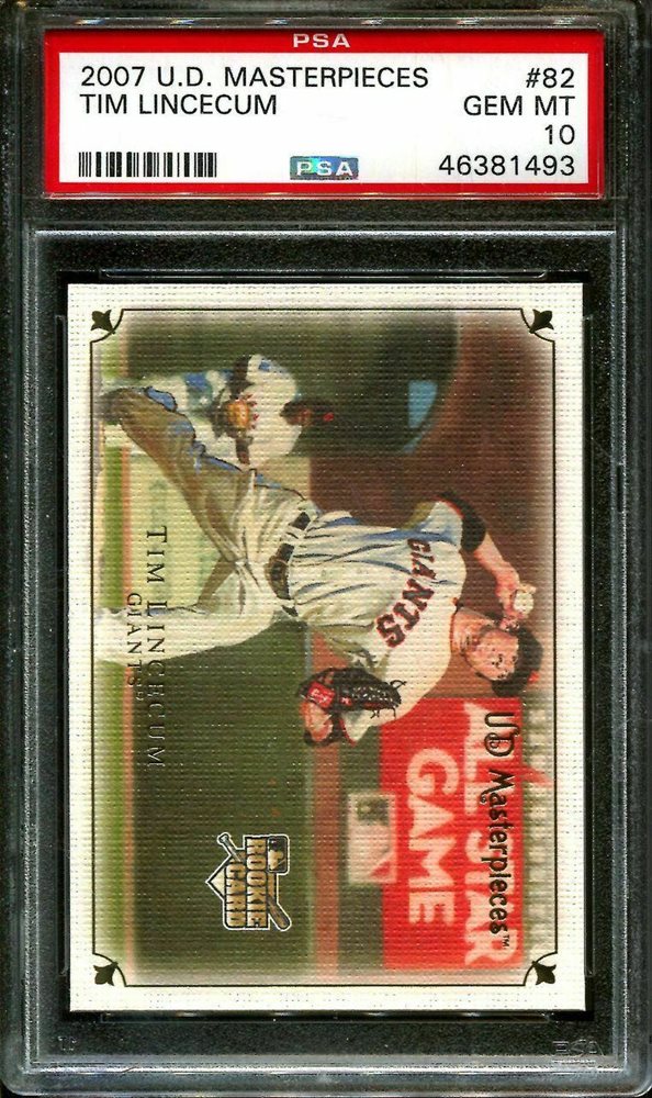 その他 Lincecum 2007 Upper Deck UD Black auto Lincecum 2007 Upper Deck UD Black auto Tim Lincecum Autograph