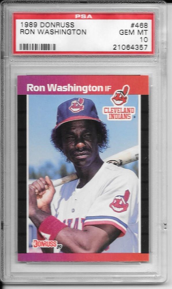 Auction Prices Realized Baseball Cards 1989 Donruss Ron Washington
