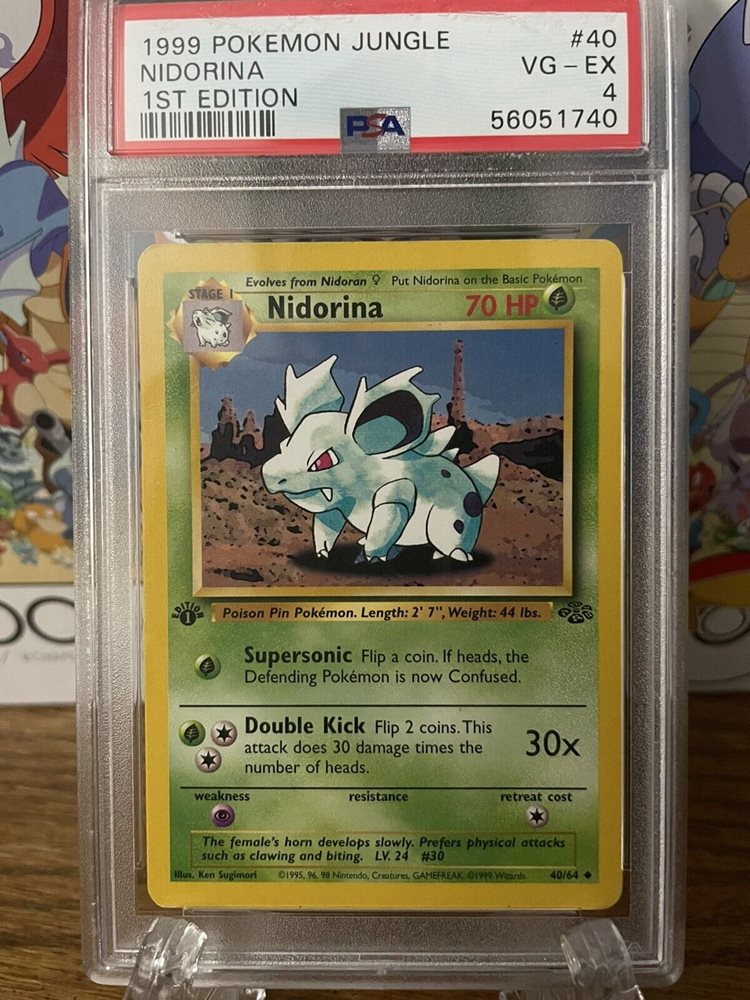 eBay Auction Item 185835497633 Tcg Cards 1999 Pokemon Jungle