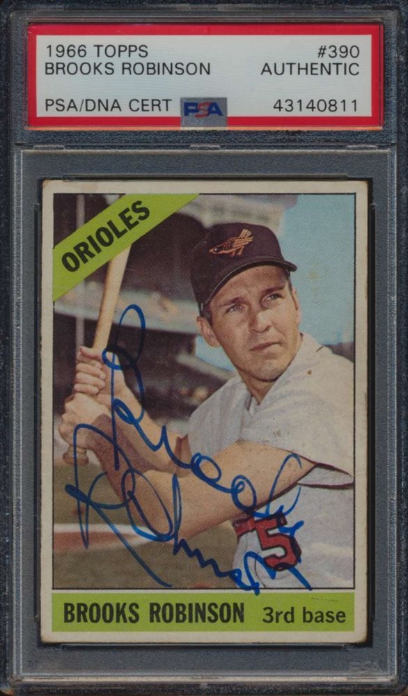 Auction Prices Realized Baseball Cards 1966 Topps Brooks Robinson