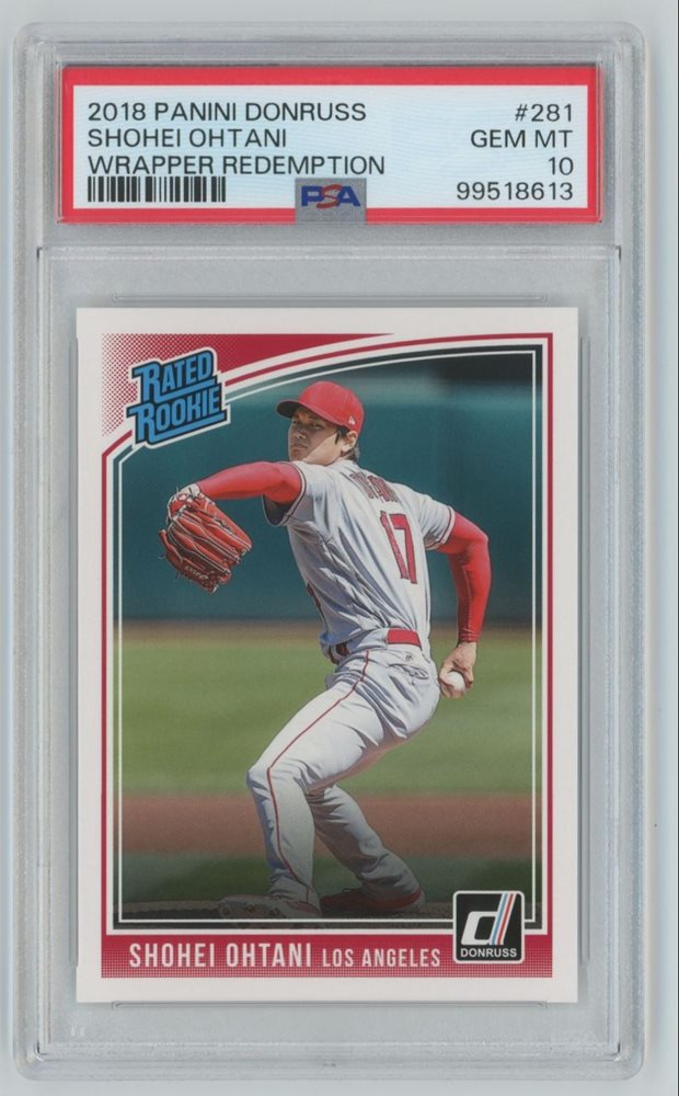 Auction Prices Realized Baseball Cards 2018 PANINI DONRUSS Shohei