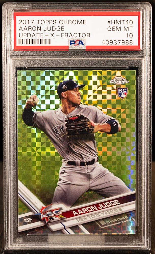 Topps Chrome Update 2017 Aaron Judge 2017 Topps Chrome Update