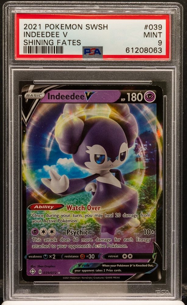 indeedee v pokemon card price Indeedee V - 091/202 Ultra Rare main image 0