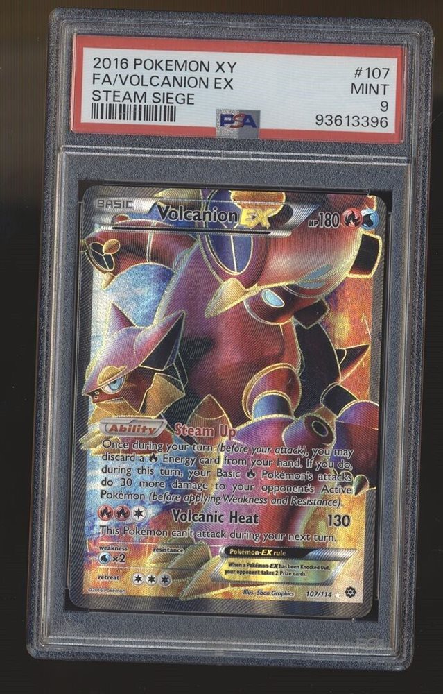 2016 pokemon cards ex 2016 Pokémon XY Full Art Mega FA/M Charizard EX Evolutions 101/108 PSA –  shophobbymall main image 0
