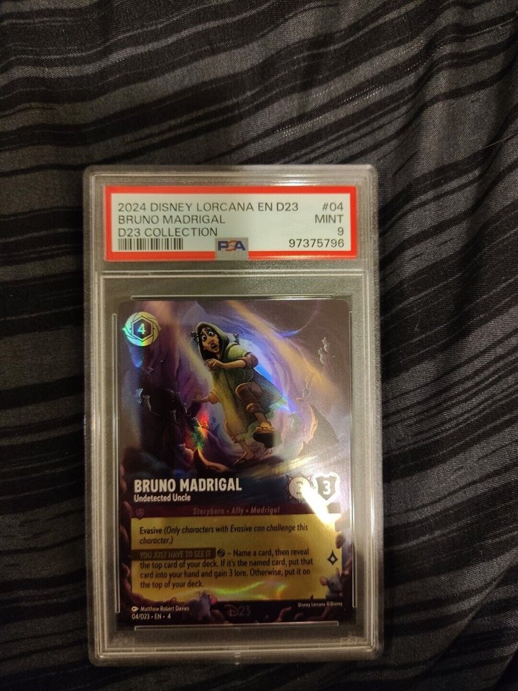 ディズニー ロルカナ D23限定プロモ ブルーノ・マドリガル 英語 Auction Prices Realized Tcg Cards 2024 DISNEY LORCANA EN D23