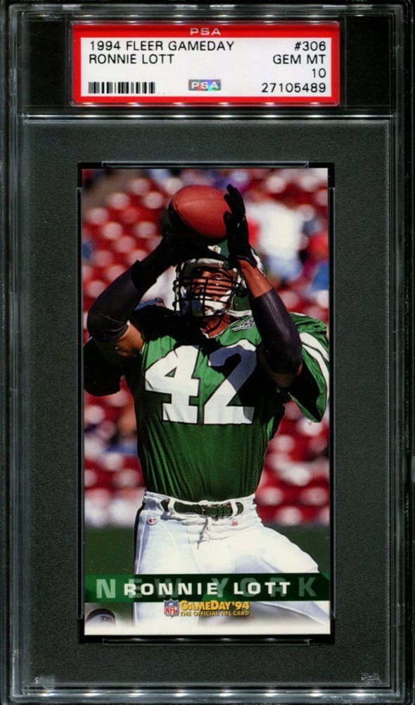 Auction Prices Realized Football Cards 1994 Fleer Gameday Ronnie Lott