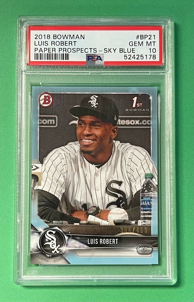 高騰中 2018 bowman luis robert 1st Atomic 高騰中 2018 bowman luis