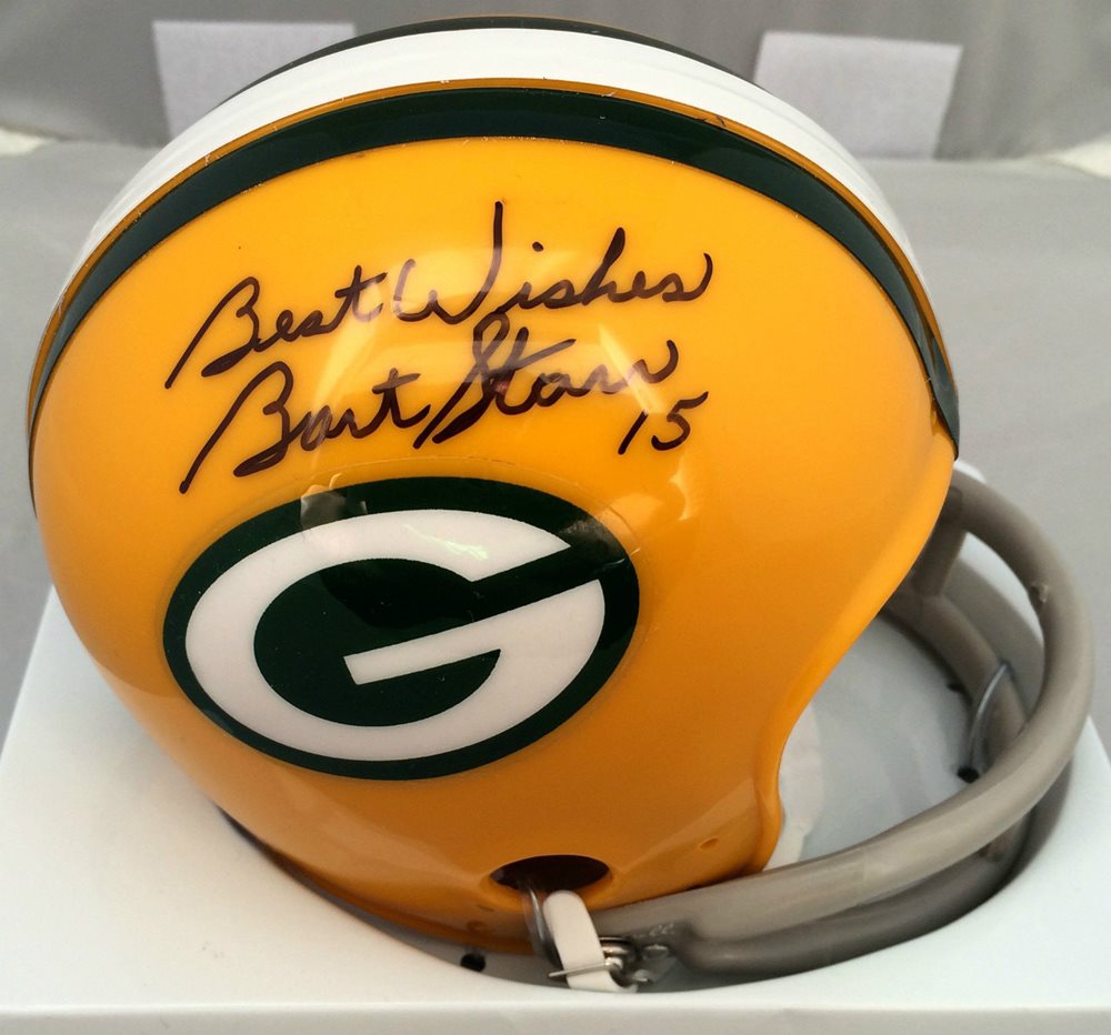 bart starr signed jersey