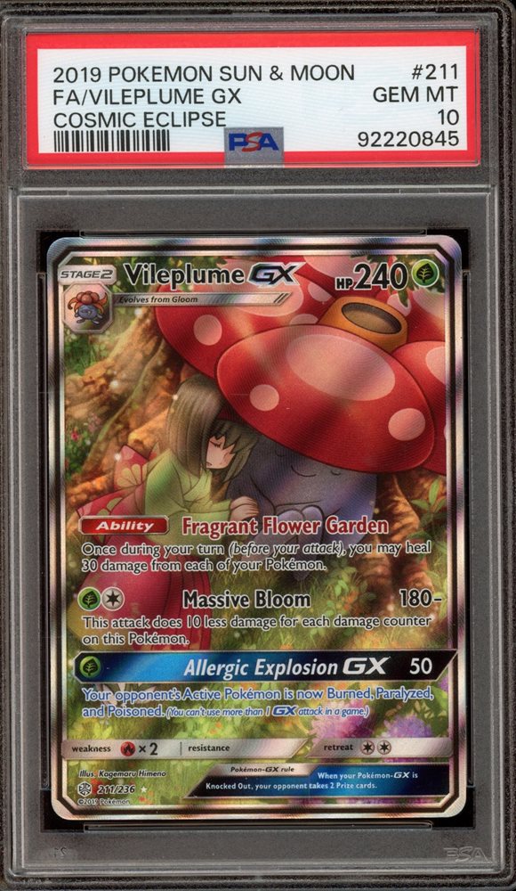 Auction Prices Realized Tcg Cards 2019 POKEMON SUN & MOON COSMIC