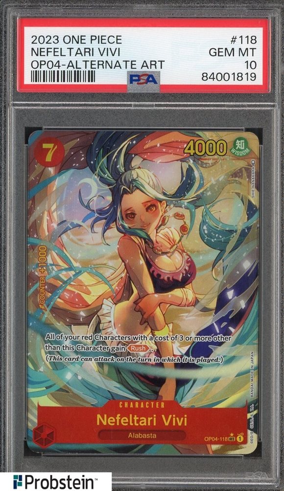 Auction Prices Realized Tcg Cards 2023 ONE PIECE OP04