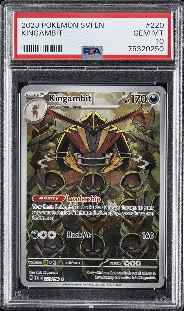 ドドゲザン kingambit 英語版 psa10 ドドゲザン kingambit 英語版 psa10 PSA 10 SVP EN Kingambit