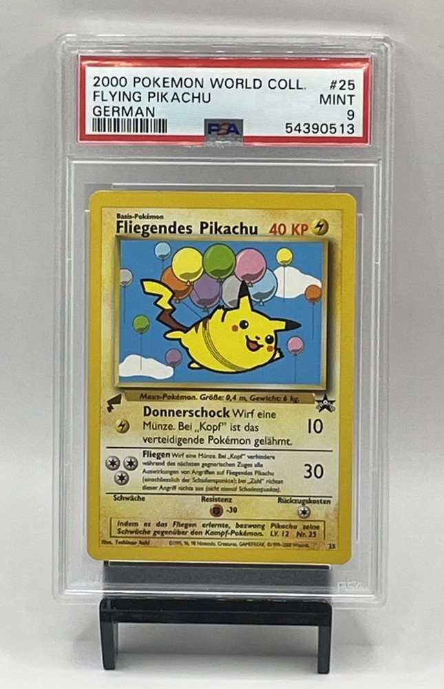 Auction Prices Realized Tcg Cards 2000 POKEMON PIKACHU WORLD